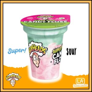 Warheads Super Sour Candy Floss Cup 20g