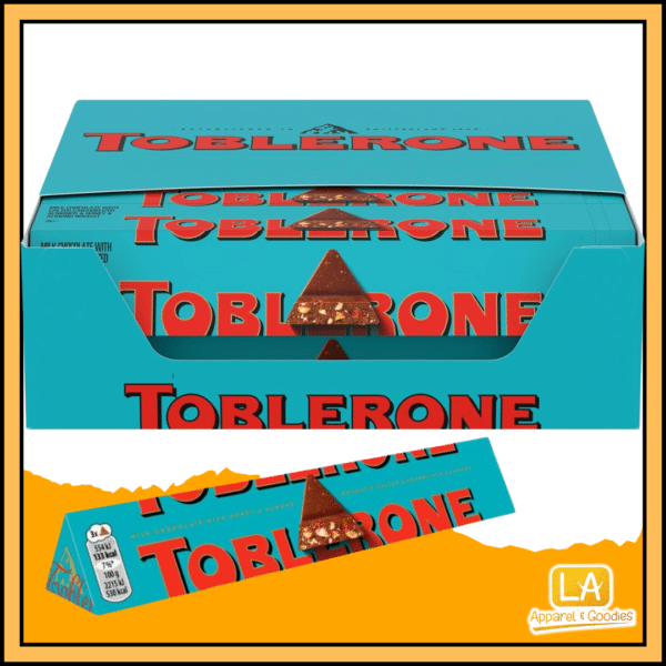 Toblerone Crunchy Almond 100g Per Box