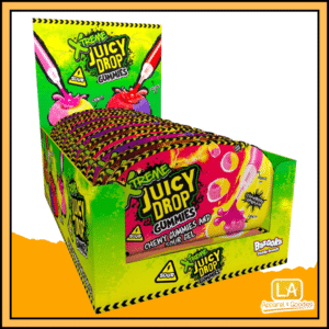 Bazooka Xtreme Juicy Drop Gummies 12x67g