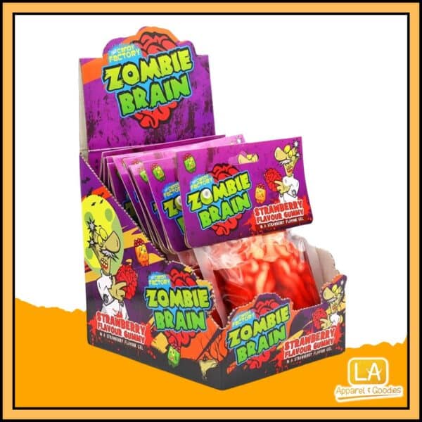 CRAZY CANDY FACTORY ZOMBIE BRAIN 12x120G