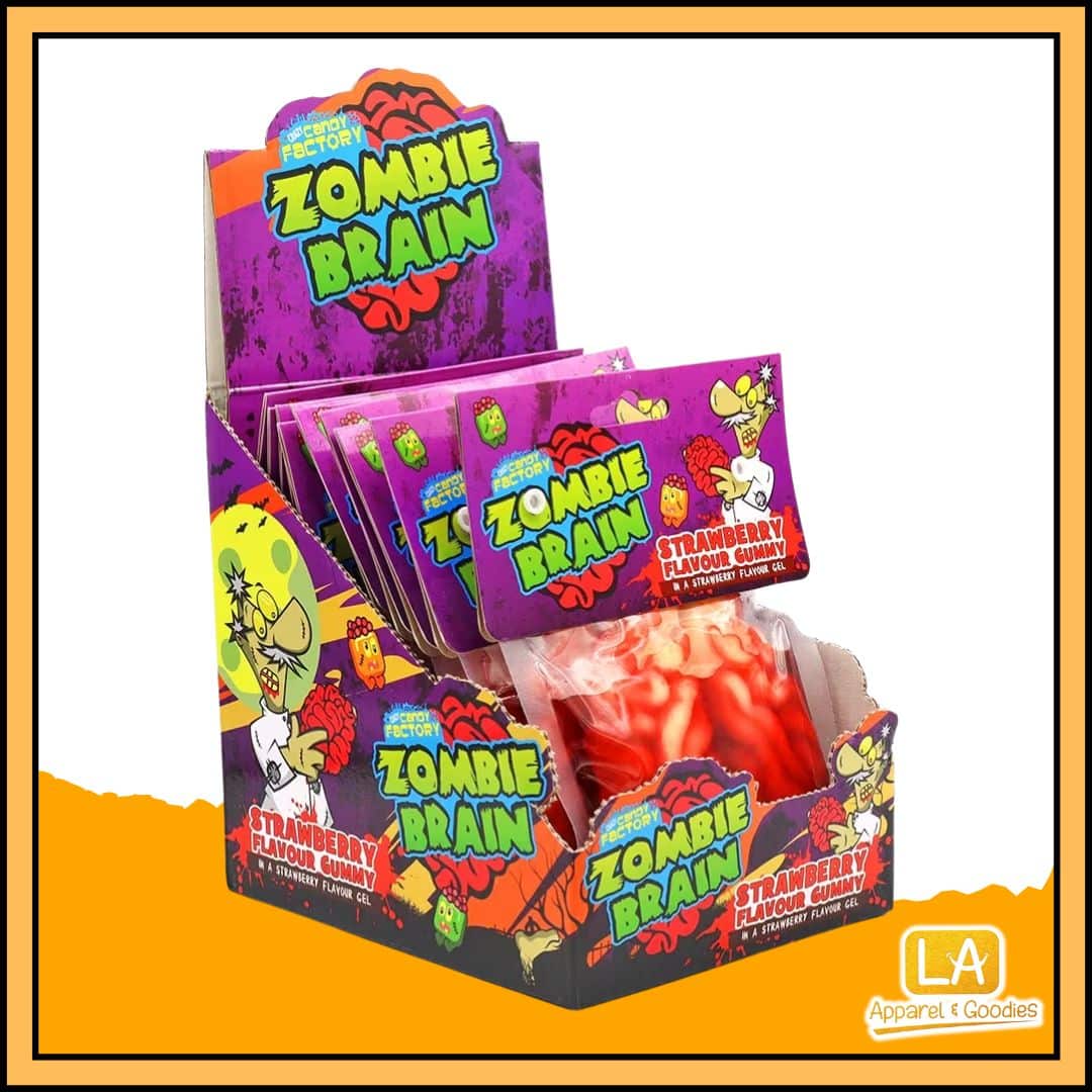 CRAZY CANDY FACTORY ZOMBIE BRAIN 12x120G