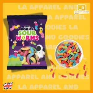 CANDY REALMS SOUR WORMS