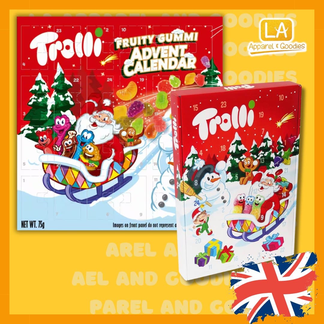 TROLLI FRUITY GUMMI ADVENT CALENDAR