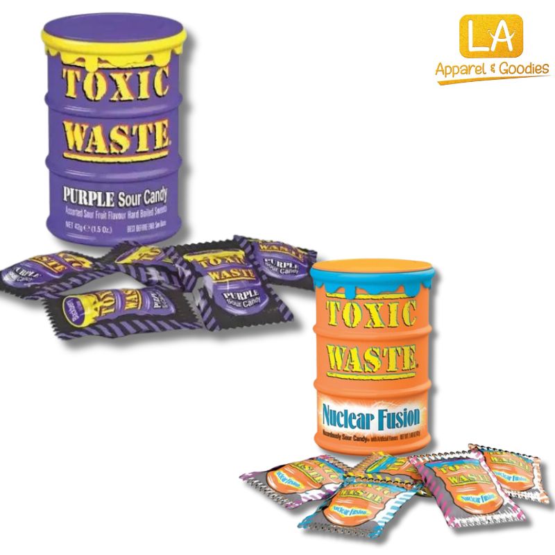 Toxic Waste Violet & Orange