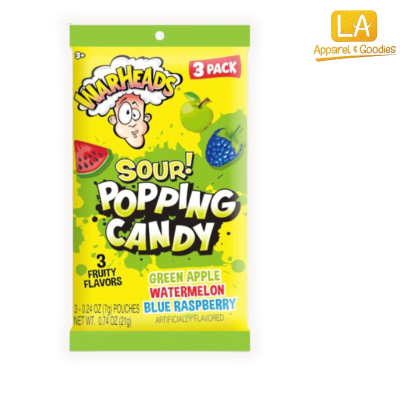 Warheads - Sour Popping Hard Candy