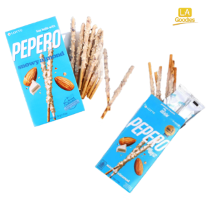 pepero snowy almond