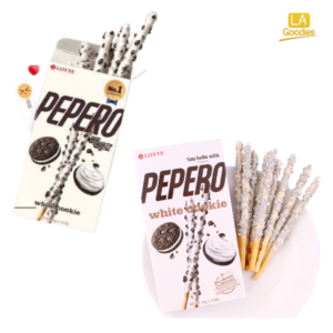 pepero white cookies