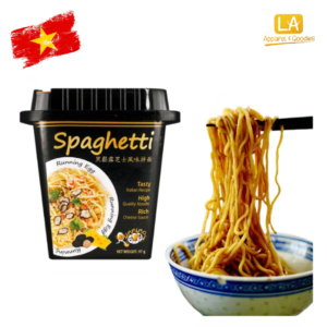 RUNNING EGG SPAGHETTI BLACK TRUFFLE